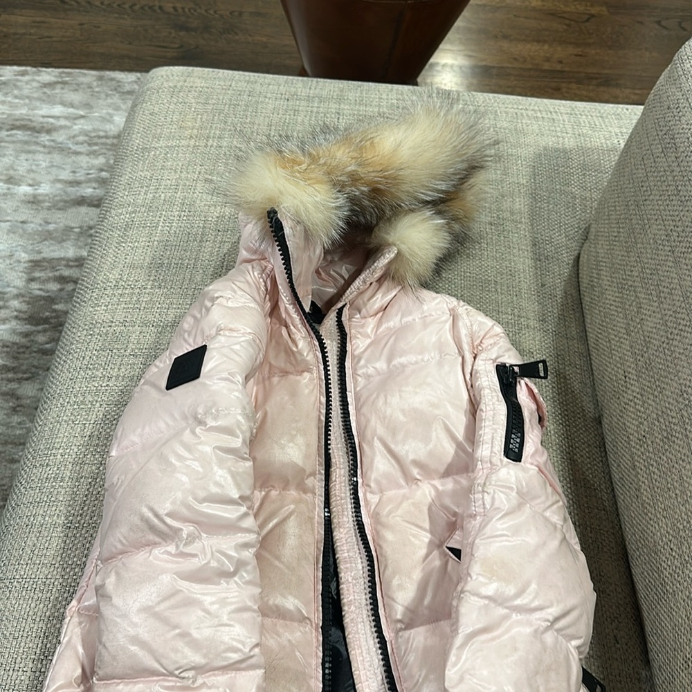SAM pink girls jacket size 6